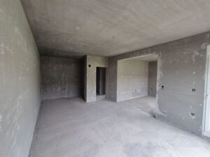 Strojna žbuka unutarnjih zidova u obiteljskoj kući u Virovitici, ravna i glatka površina